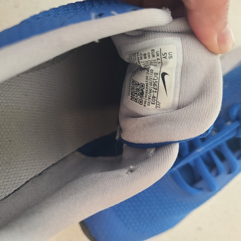 Nike Blue and Gray Running Shoes - Picture 6 of 6
